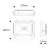Noxion Projecteur LED Beamy G2 Noir 10W 900lm 120D-6 Noxion Projecteur LED Beamy G2 Noir 10W 4000K IP65