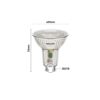 Noxion Spot LED GU10 3.6W (Remplace 50W) 4000K Blanc Neutre