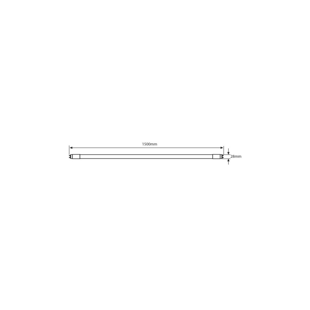 Noxion Tube LED T8 Avant Extreme HO 150cm 17W (Remplace 58W) 3000K