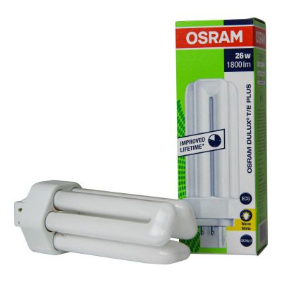 Osram Dulux TE Plus 26W 830 Blanc Chaud - 4-Pins-1 Osram Dulux T/E PLUS 26W 830 4 broches