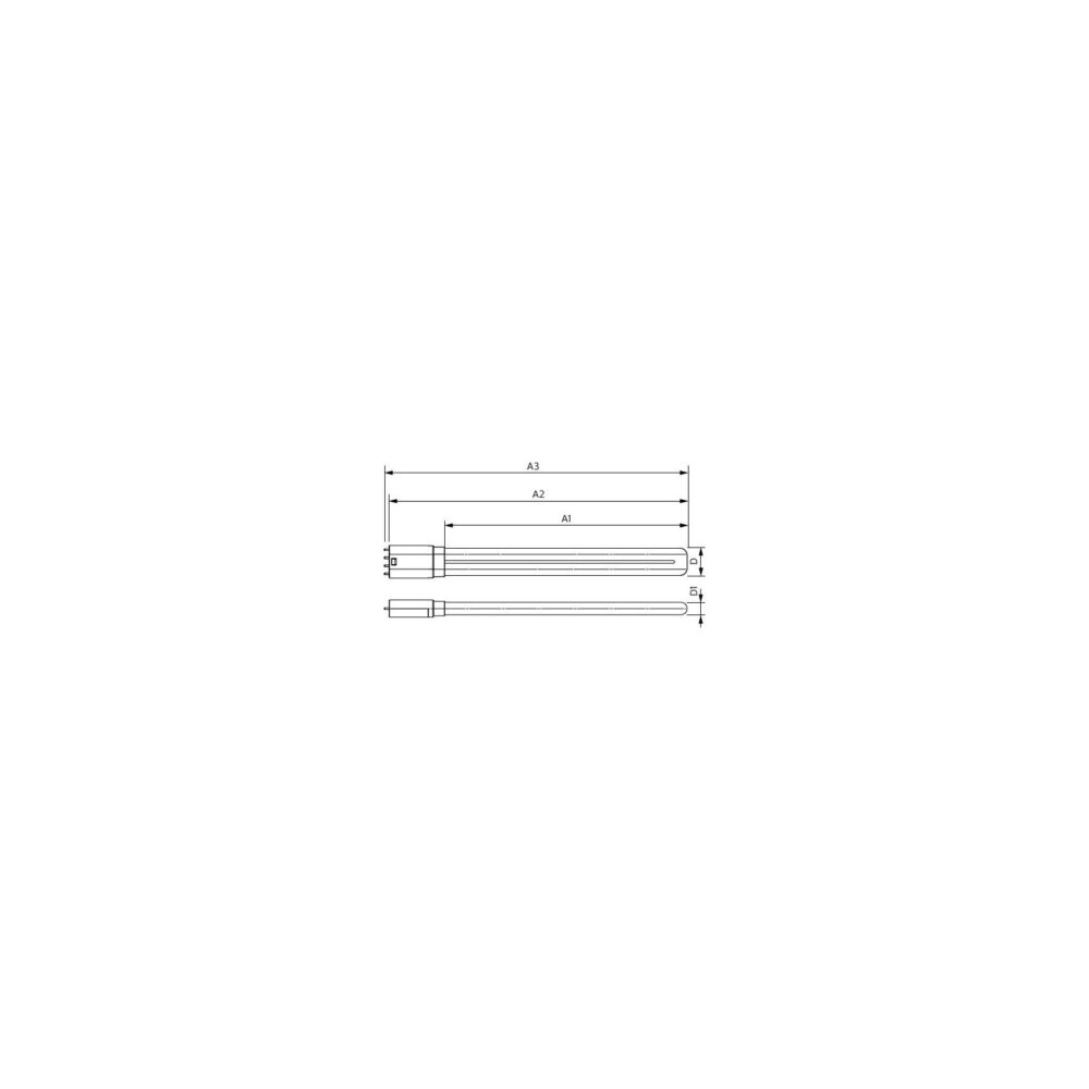 Philips Ampoule LED CorePro PLL 12W (Remplace 24W) 3000K 4-Broches 2G11