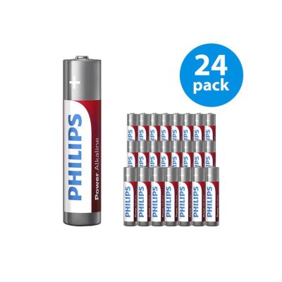 Philips Power Alkaline AAA LR03 24-pack Philips Power Alkaline AAA / LR03 | 24-pack