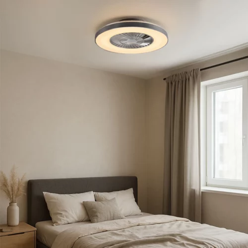 Eglo Plafonnier Townshend 5 Acier Bois Noir | IP20 - Convient pour 3x E27