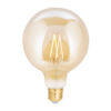 WiZ Ampoule LED Connectée E27 Globe Filament Ambre G125