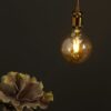 WiZ Ampoule LED Connectée E27 Globe Filament Ambre G125