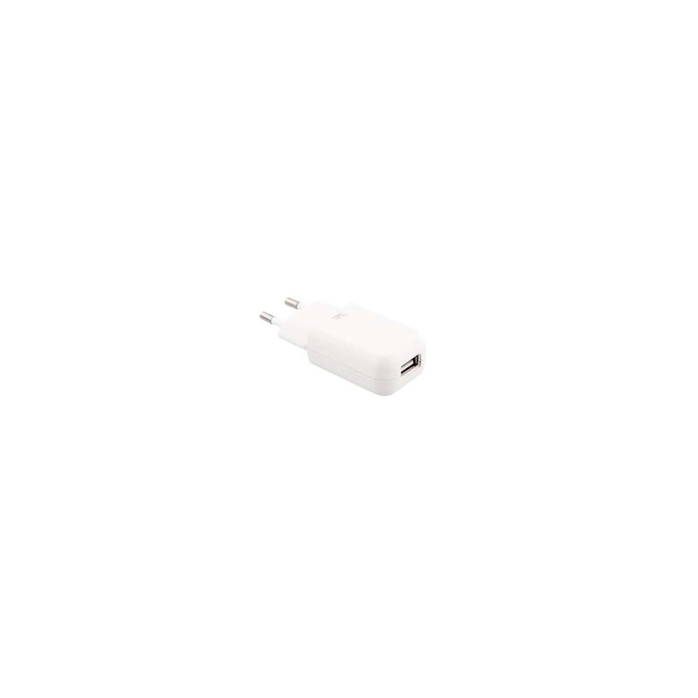 Chargeur secteur USB 1A Chargeur Secteur USB-A 1A (5W) Universel - Blanc