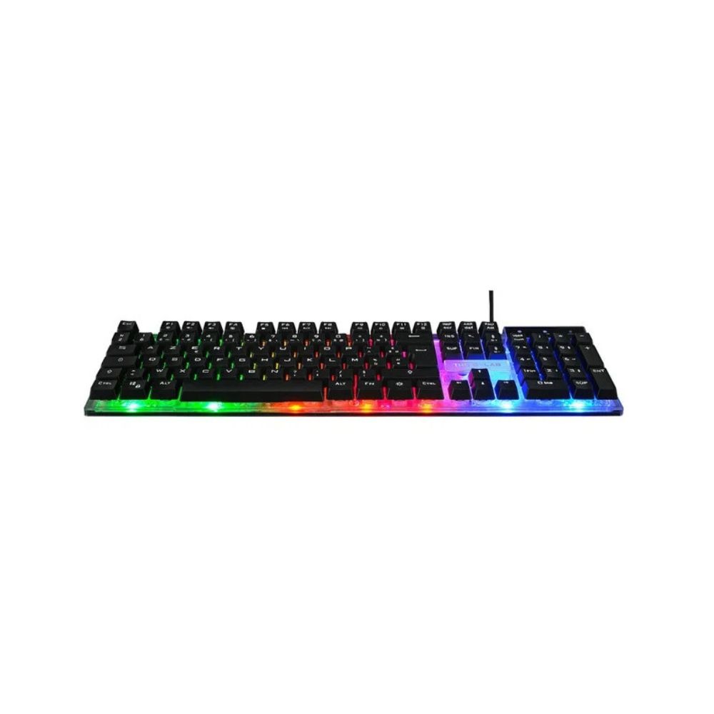Combo Yttrium bundle 3 en 1 Noir RGB4 The G-Lab Combo Yttrium - Pack Gaming 3-en-1 Clavier Compact, Souris et Tapis de Souris RGB