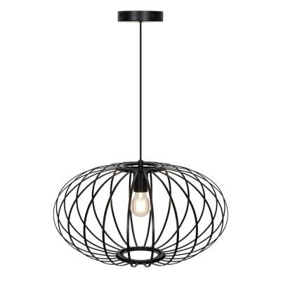 D'Lite Suspension Luminaire Kemmel Métal Et Plastique Dépolie Noir-1 D'Lite Suspension Luminaire Kemmel Métal Et Plastique Dépolie Noir
