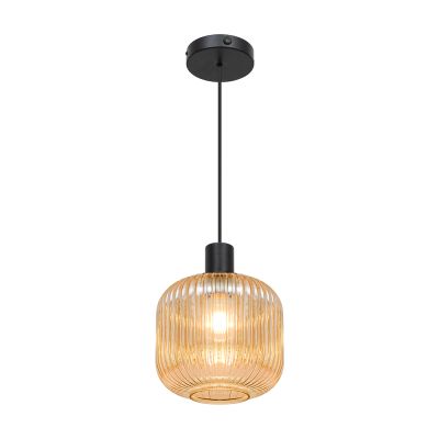 D'Lite Suspension Design Leffinge Verre Ambre