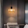 D'Lite Suspension Design Leffinge Verre Ambre