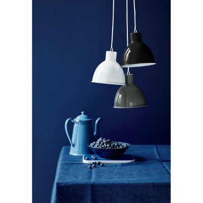 Eglo Plafonnier Townshend 5 Acier Bois Noir | IP20 - Convient pour 3x E27