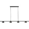Nordlux Suspension luminaire Rail Clyde 20W 827 350lm 120D Noir - Métal