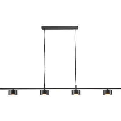 Nordlux Suspension luminaire Rail Clyde 20W 827 350lm 120D Noir - Métal-1 Nordlux Suspension luminaire Rail Clyde 20W 827 350lm 120D Noir - Métal