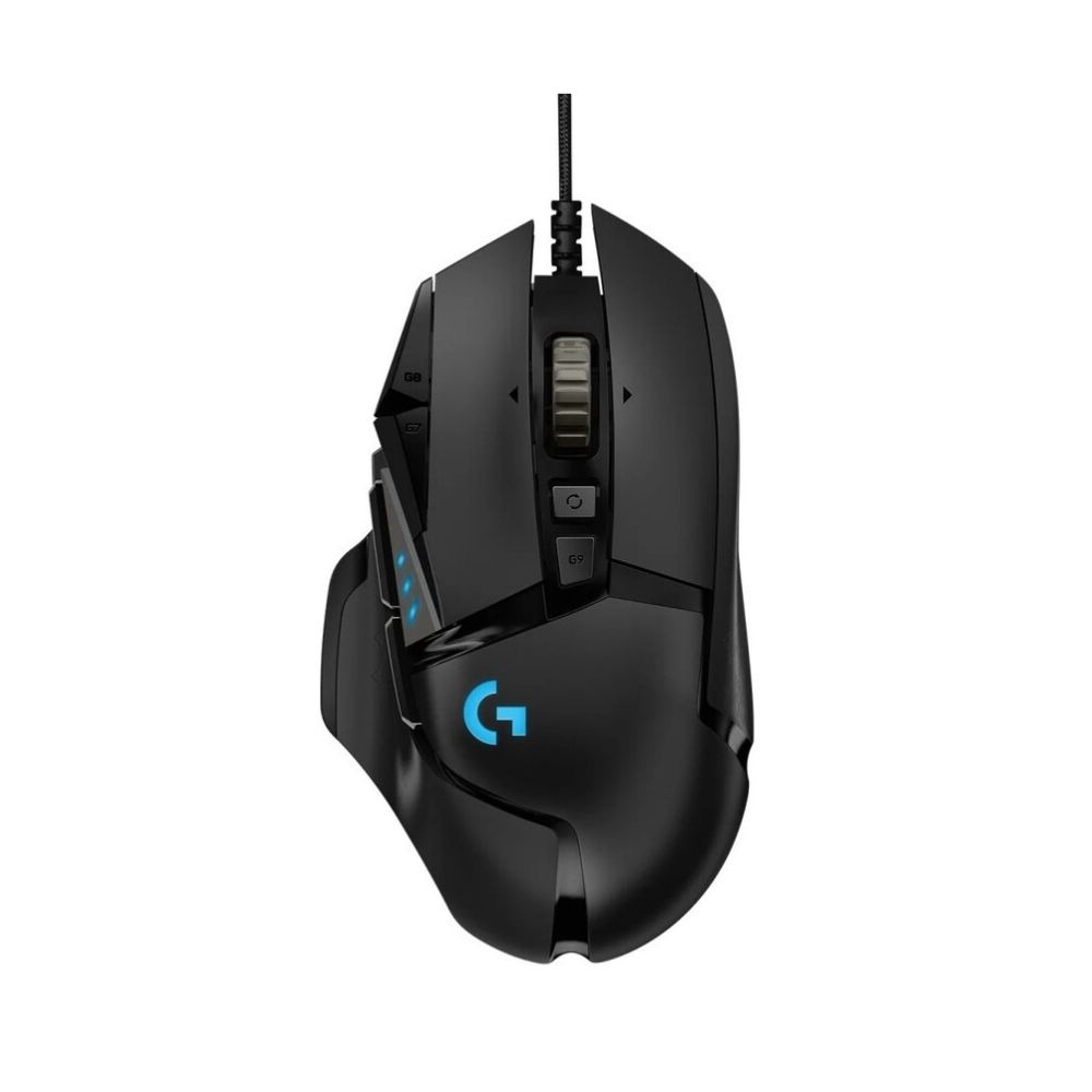 1_Logitech-G-G502-Hero-Zwart-Gaming-Muis Souris de jeu Logitech G G502 Hero noire