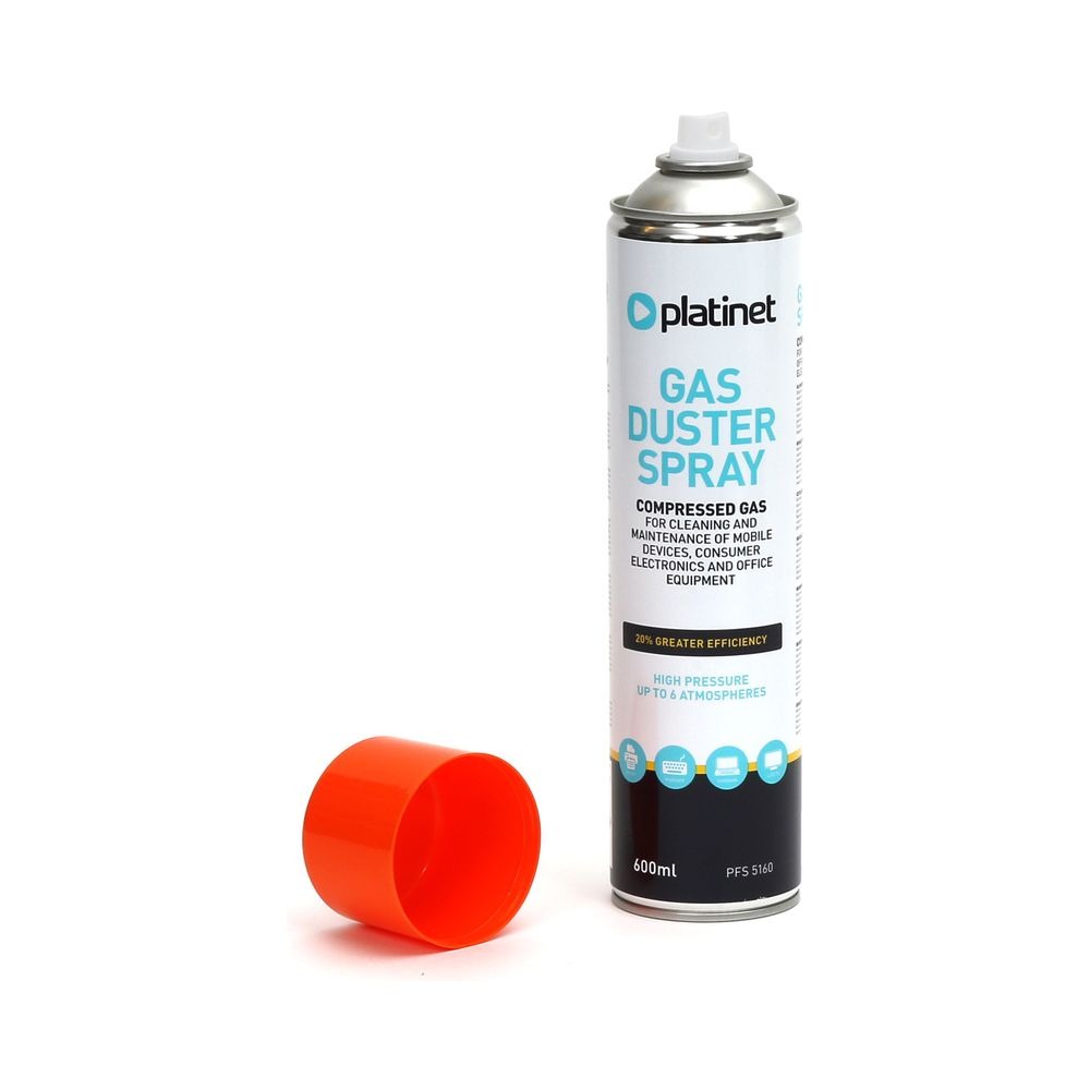 Air comprimé Platinet PFS5160 - Format Économique 600 ml