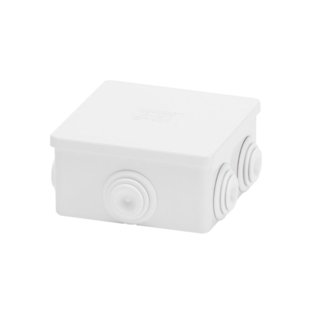 BOÎTE DE DÉRIVATION blanc1 Gewiss Boîte de Dérivation IP44 80x80x40mm Couvercle à Clipser
