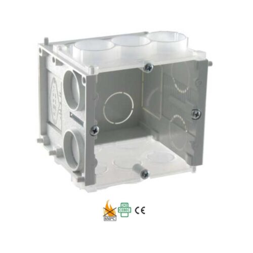 Boîte d‘encastrement profondeur 65 mm 4vis Reddy B65V4 Boîte d'Encastrement Simple Profondeur 65mm avec 4 Vis