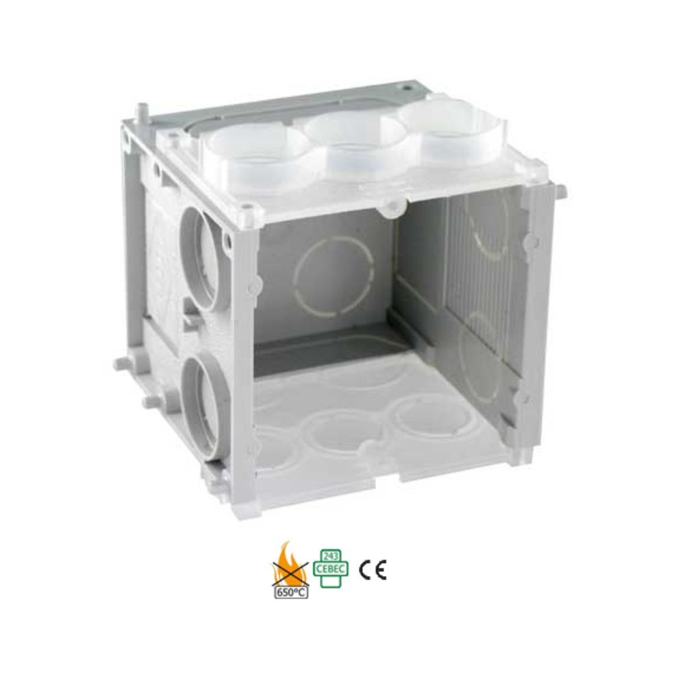 Reddy B65SV Boîte d'Encastrement Simple Profondeur 65mm sans Vis