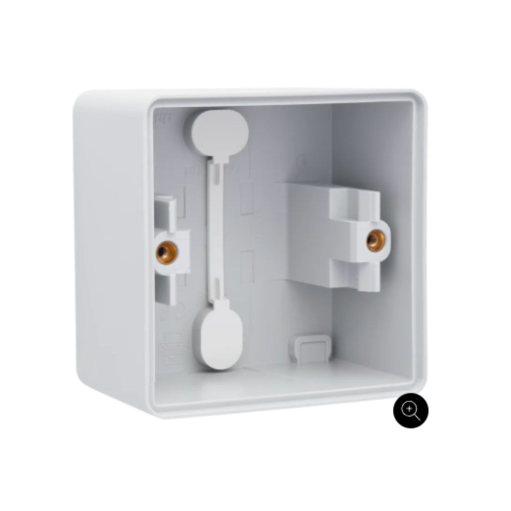 Niko Hydro Boîtier en Saillie Simple avec 1 Embout Gris IP55