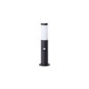 Brilliant Dody Borne Extérieure avec Détecteur de Mouvement - Potelet Jardin Noir IP44 - Hauteur 40cm - E271 Brilliant Borne de Jardin Dody Noir avec Détecteur