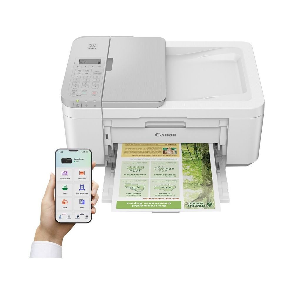 Canon PIXMA TR4756i - Imprimante Jet d'encre 4-en-1 avec Wi-Fi2 Canon PIXMA TR4756i - Imprimante Jet d'encre 4-en-1 avec Wi-Fi