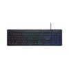 Clavier Gembird KB-UML-02 Rainbow - QWERTY, Noir