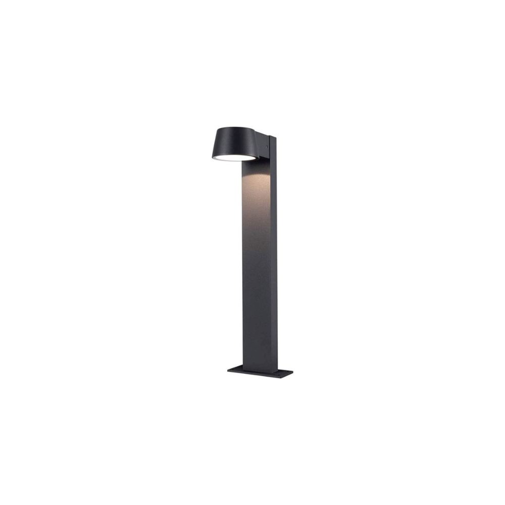 D'Lite Lampadaire extérieur Lira Noir - LED 7W, 600lm, Blanc Chaud, IP54