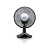 DO81383 DOMO Ventilateur de Table Noir - Ø 23 cm - 2 Vitesses - 30W