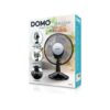 DO81384 DOMO Ventilateur de Table Noir - Ø 23 cm - 2 Vitesses - 30W