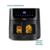 DOMO - Airfryer 6l, display LCD, avec hublot de contrôle2 DOMO Airfryer 6L - Friteuse à air chaud avec Display LCD et Hublot de contrôle