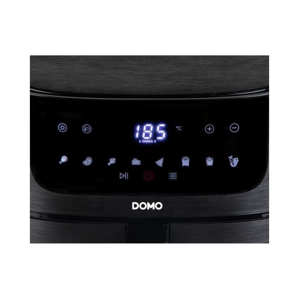 DOMO - Airfryer 6l, display LCD, avec hublot de contrôle4 DOMO Airfryer 6L - Friteuse à air chaud avec Display LCD et Hublot de contrôle
