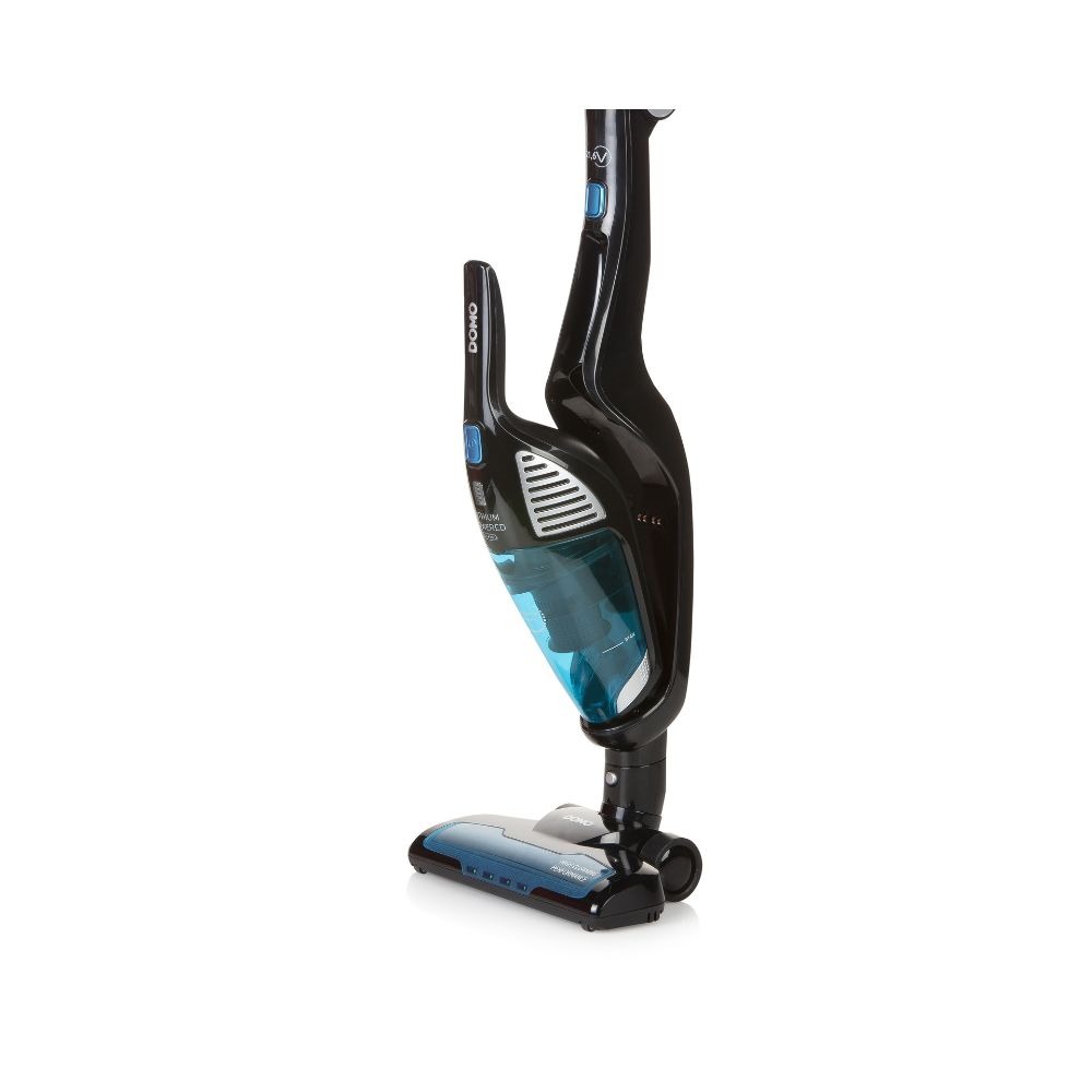 DOMO Aspirateur-balai 3 en 11 DOMO Aspirateur Balai 3-en-1 Wet-Clean - Sans fil - 50 min d'autonomie - Bleu