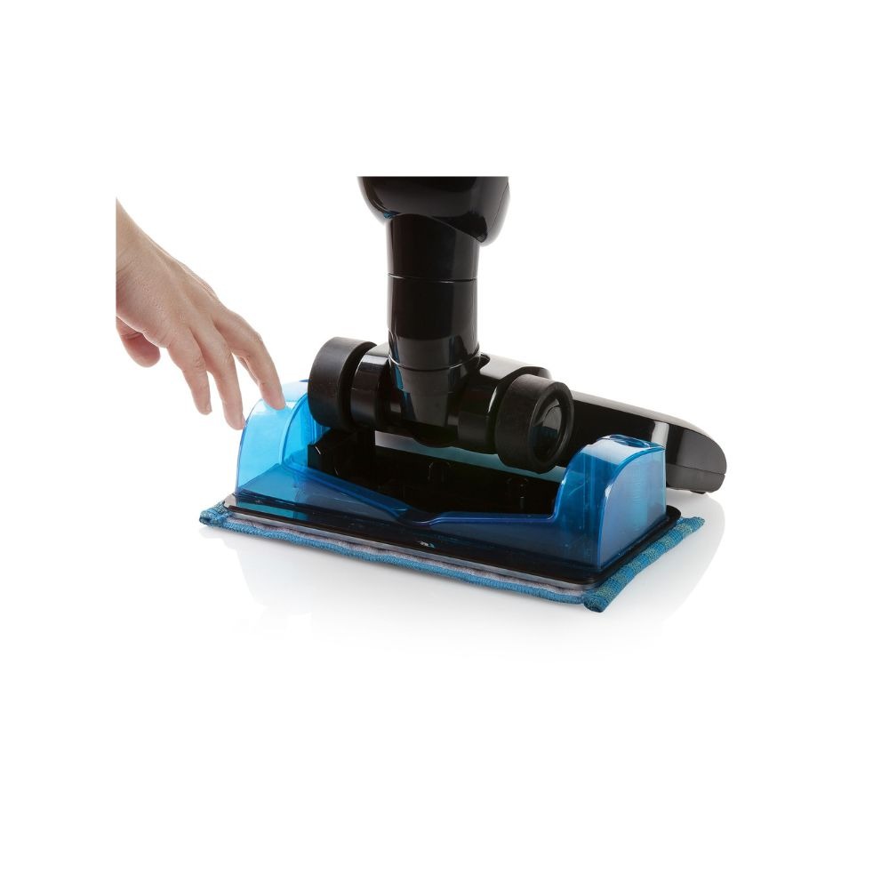 DOMO Aspirateur-balai 3 en 16 DOMO Aspirateur Balai 3-en-1 Wet-Clean - Sans fil - 50 min d'autonomie - Bleu