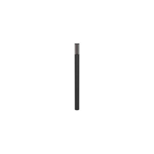 Eglo Salle Borne Extérieure Élancée Noir - Lampadaire de Jardin Aluminium - Hauteur 80cm - E27 Eglo Borne de Jardin Salle Noir Hauteur 80cm