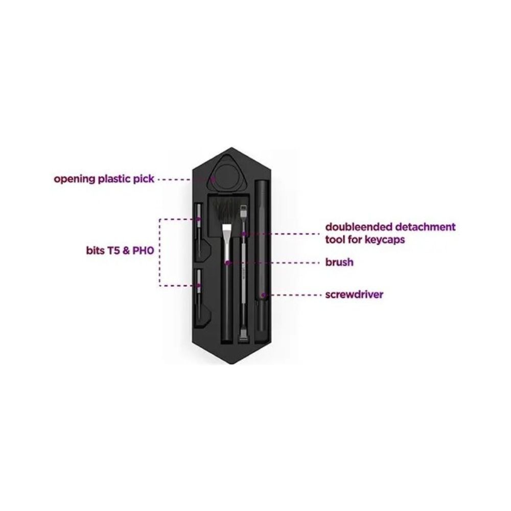 Kit d'entretien Lenovo Legion - Outils de précision, Noir