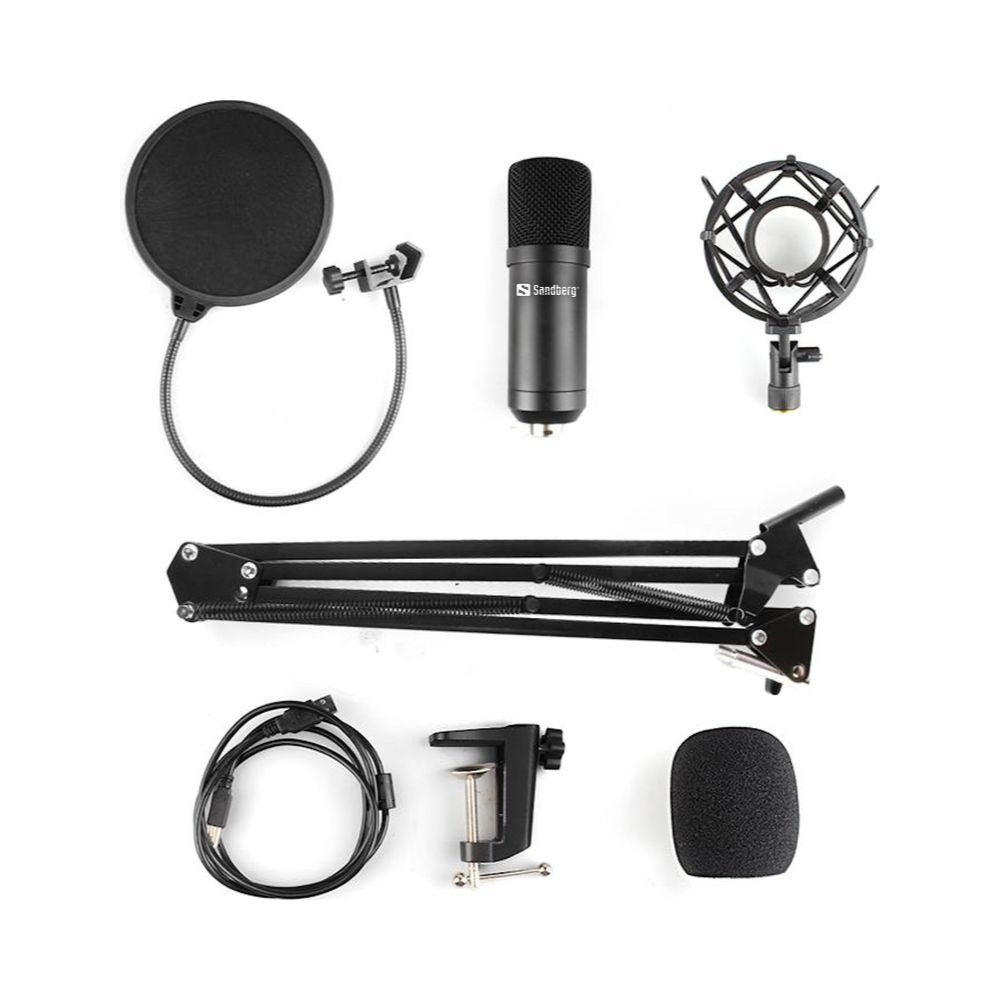 Kit microphone USB Sandberg Streamer