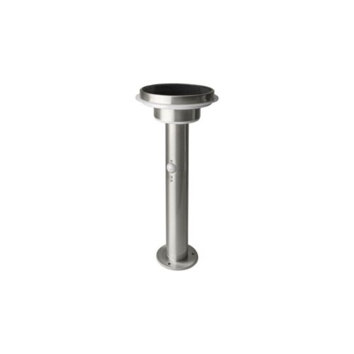 Ledvance Endura Style Double Circle Borne Solaire 40cm - Acier Inox 6W 400lm - Détecteur de Mouvement Ledvance Borne Solaire Double Circle Inox avec Détecteur