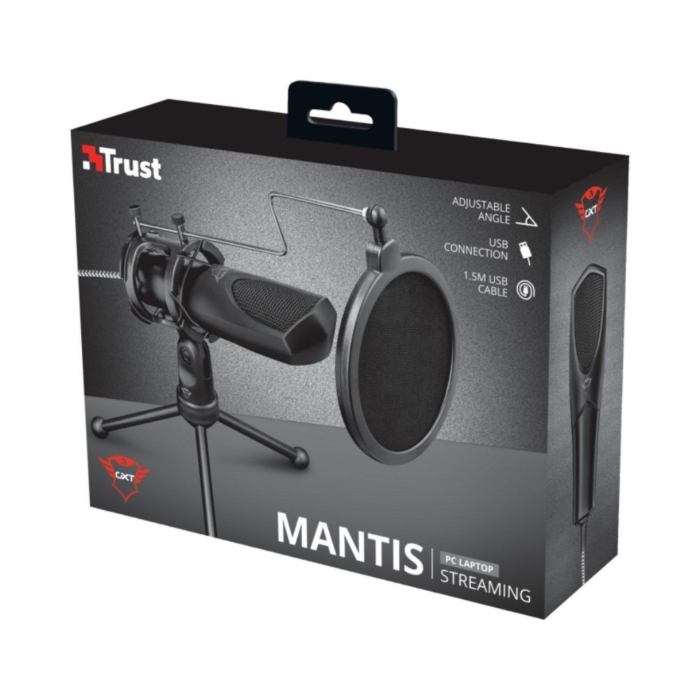 Microphone de streaming Trust GXT 232 Mantis4 Microphone de streaming Trust GXT 232 Mantis