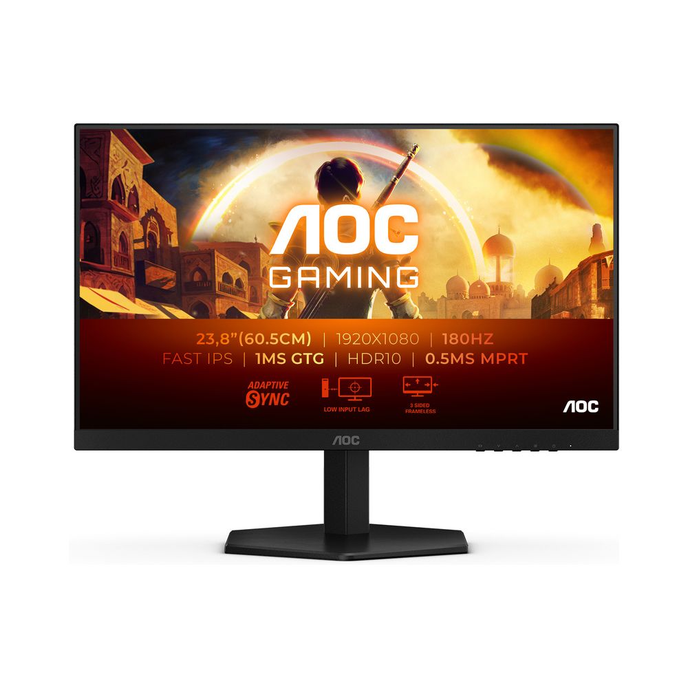 Moniteur AOC Gaming 24G42E - 24" IPS Full HD, 180 Hz, 1 ms