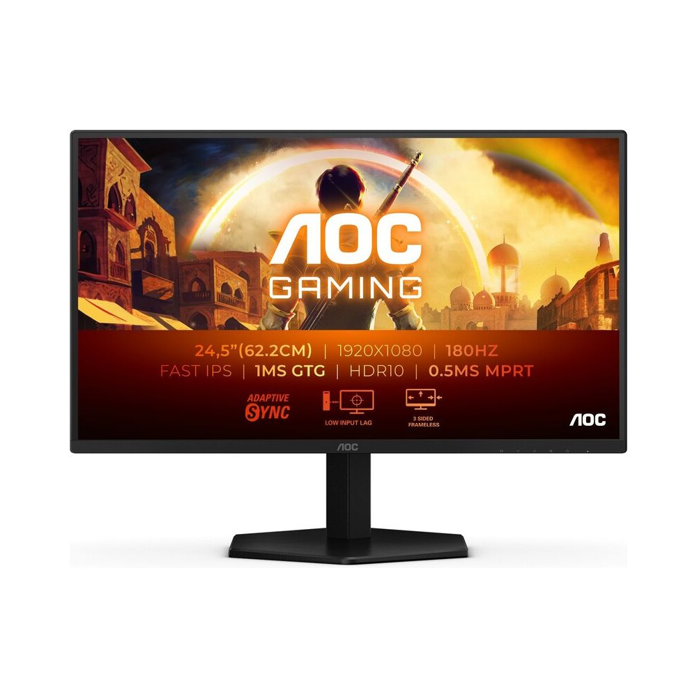 Moniteur de jeu AOC G4 25G42E - 25" IPS Full HD, 180 Hz, 1 ms