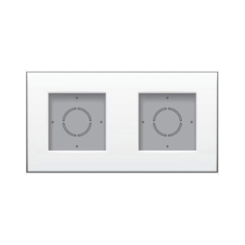 NIKO - Boîte en saillie 2x G06 haut, blanc Niko Boîte en Saillie Double (Verticale) 2x G06 Blanc