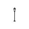 Nordlux Borne de Jardin Cardiff Style Lanterne Noir