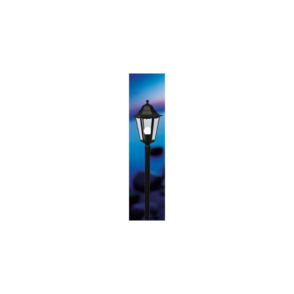 Nordlux Borne de Jardin Cardiff Style Lanterne Noir
