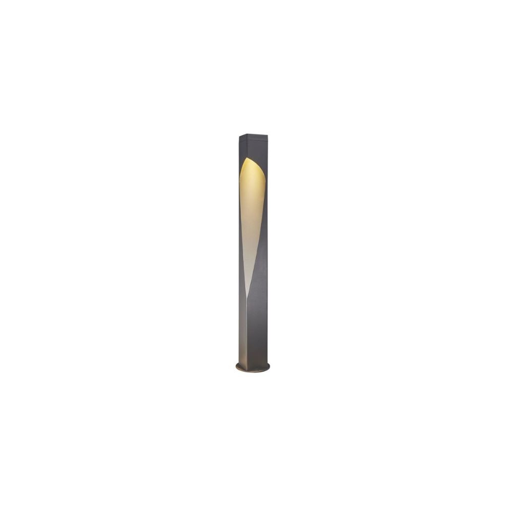 Nordlux Concordia Borne Extérieure Design Architectural Anthracite - Luminaire de Jardin Aluminium - GU101 Nordlux Borne Extérieure Concordia Anthracite