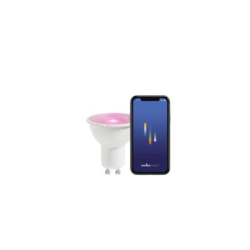 Nordlux Smart Spot LED GU10 PAR16 Claire 4.7W 380lm 100D Nordlux Ampoule LED Connectée GU10 RGB et Blanc Variable