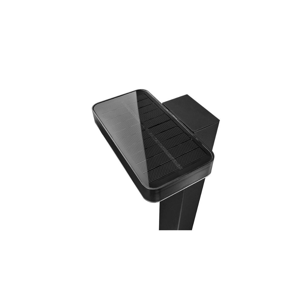 Nordlux Borne Solaire Rica Carré Noir avec Détecteur