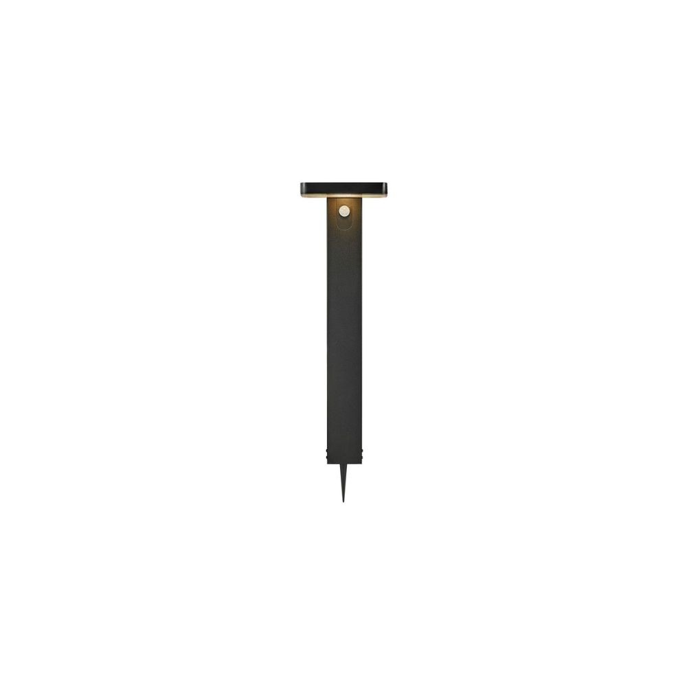 Nordlux Borne Solaire Rica Carré Noir avec Détecteur