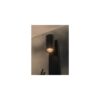 Nordlux Tin Borne Extérieure Design Scandinave Noir - Luminaire sur Pied Métal - Douille GU102 Nordlux Borne de Jardin Tin Noir Design Scandinave