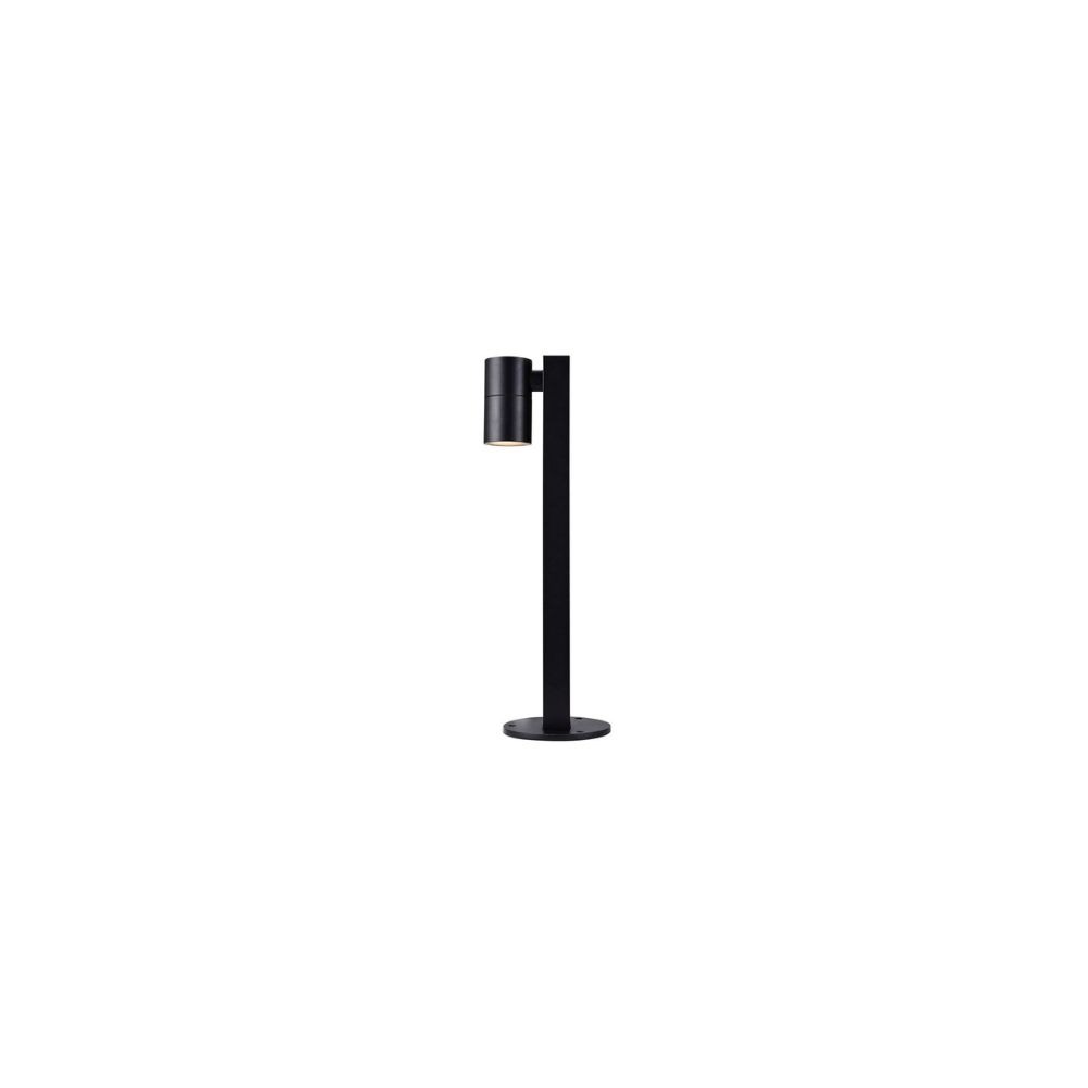 Nordlux Tin Borne Extérieure Design Scandinave Noir - Luminaire sur Pied Métal - Douille GU104 Nordlux Borne de Jardin Tin Noir Design Scandinave