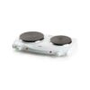 DOMO Plaque de Cuisson Électrique Autonome - 2 Zones Ø 18,5cm & 15,5cm - 2500W